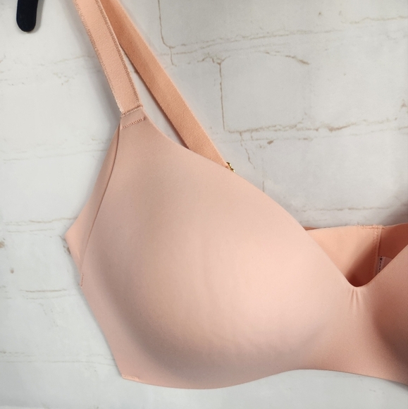 Knix Women's WingWoman Contour Wireless Bra in Honey Peach Size 36B, 38B, 36C - Picture 5 of 14